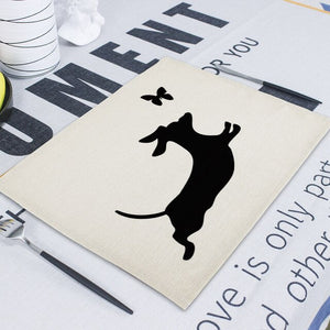 Dachshund Dog Table Napkins