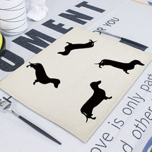 Load image into Gallery viewer, Dachshund Dog Table Napkins
